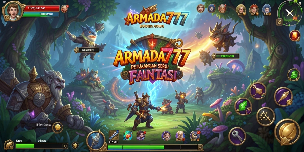Tangkapan layar ARMADA777 menunjukkan aksi seru dalam petualangan fantastis.