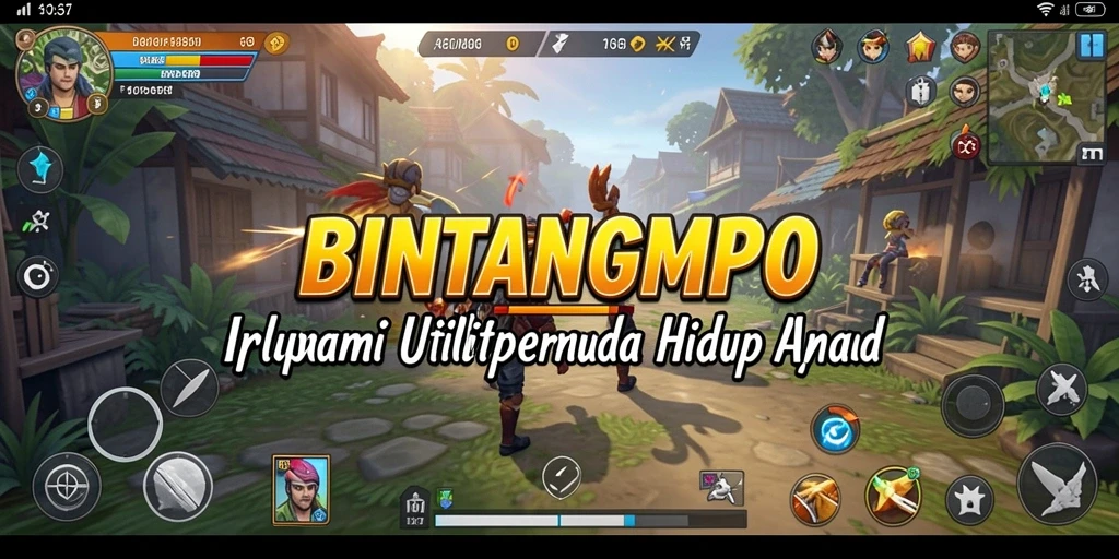 Tampilan intuitif aplikasi BINTANGMPO untuk manajemen waktu.