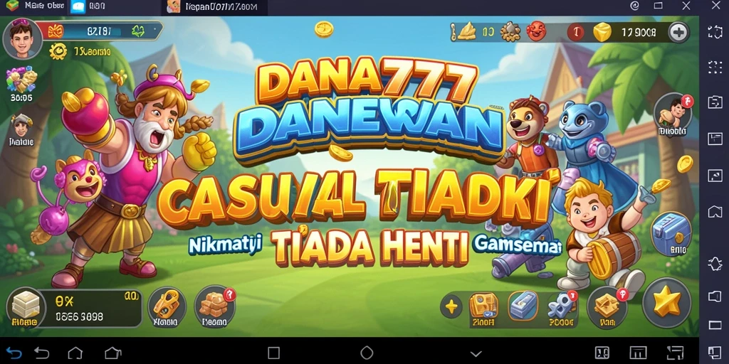 Tampilan menarik dan gameplay seru dalam DANA777.