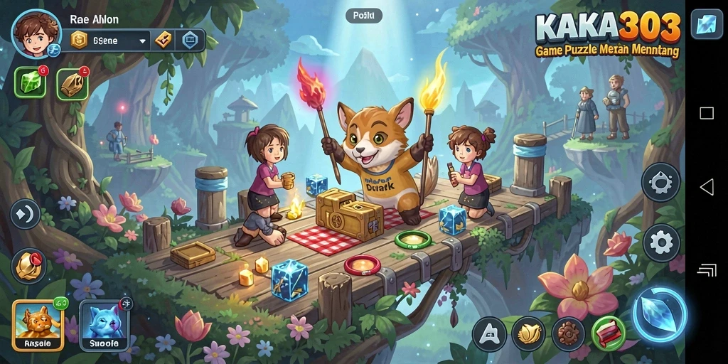 Gameplay menarik dari KAKA303 dengan berbagai teka-teki menantang.