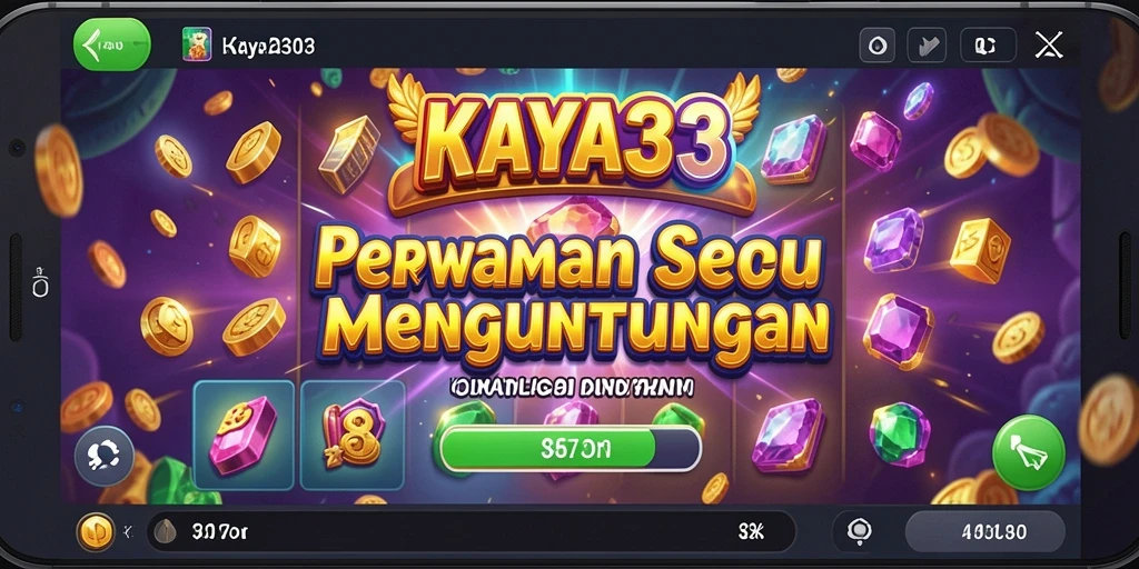 Screenshot utama KAYA33 menampilkan gameplay yang seru dan menarik.