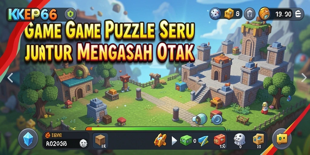 Gameplay seru dari KEPO66 dengan berbagai puzzle menarik.