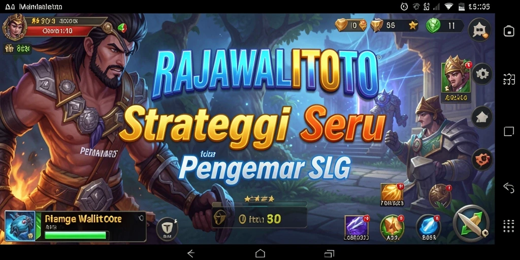 Tampilan gameplay menarik di RAJAWALITOTO yang menggambarkan strategi permainan.
