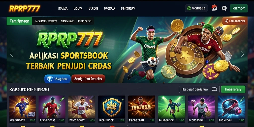 Tampilan gameplay RPRP777 yang mengasyikkan dan interaktif.