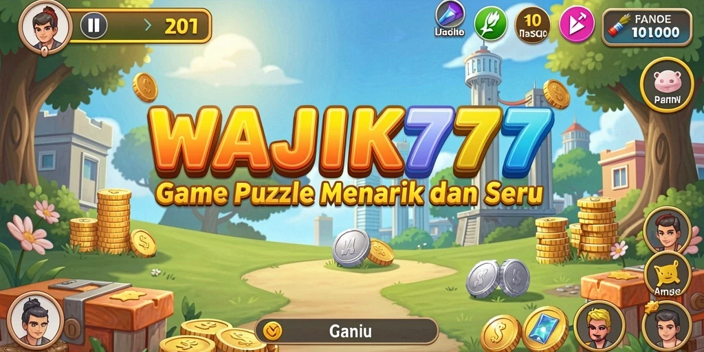 Tampilan gameplay seru dari WAJIK777 yang menguji keterampilan.